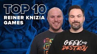 Top 10 Reiner Knizia Games - BGG Top 10 w/ The Brothers Murph