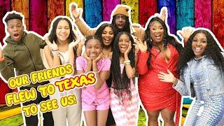 Our Friends Flew To Texas To See Us!! We Had So Much Fun