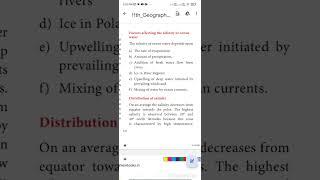 Factors affecting the salinity of ocean water #tnpscgroup4freeonlinetestintamil #tnpscgroup1 #exam