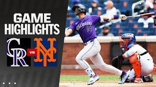 Rockies vs. Mets Game Highlights (7/14/24) | MLB Highlights