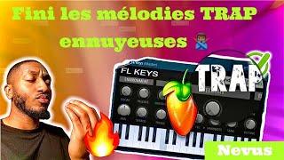 COMMENT FAIRE UNE MELODIE TRAP SOMBRE SUR FL STUDIO ? TUTORIEL HYPER FACILE !