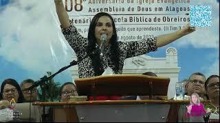 Missionária. Sandra Santos | 5º Congresso UFADEAL abertura | AD Alagoas Templo Sede | 05/04/2023