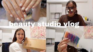  BEAUTY STUDIO WEEKLY VLOG #5 | shein haul, kitty sitting & a client sent me flowers! 