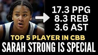 Why Sarah Strong Is Having A Historic Freshman Season