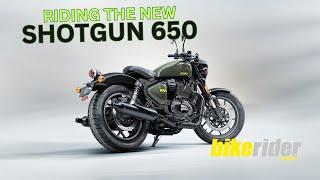 Royal Enfield Shotgun 650 onboard