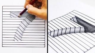 20 EASY AND COOL DRAWING TRICKS