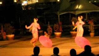 Baba  Nyonya dance at the Malacca Heritage Day Dance festival. Malaysia