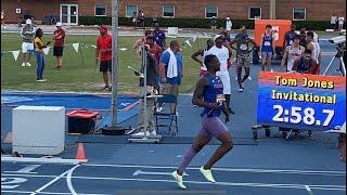 Champion Allison sub 44s split on Florida Gators 4x400m relay COLLEGIATE RECORD!