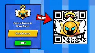 FREE! x35 DEMONIC AND ANGELIC DROPS!  QR CODE | BRAWL STAR QR CODES 2024 | BRAWL STARS NEW REWARDS