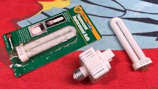 Lights of America 12watt FLU U-Tube Fluorescent Light Bulb