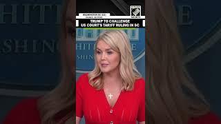 “Filed emergency appeal…” White House to challenge ruling blocking Trump’s tariffs in Supreme Court