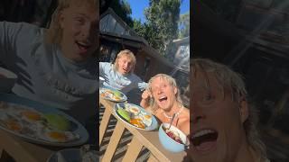 The SECRET breakfast that helped us RUN ACROSS AUSTRALIA