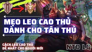 Cách Leo Rank "Cao Thủ" - Dành Cho "Tân Thủ" Trong Liên Quân Mobile | Cẩm Nang Liên Quân 29 - NTD LQ