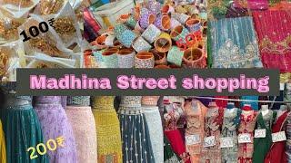 Madhina market street shopping | Madhina market shopping in Hyderabad | Cheap bridal wear collection