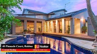 40 Pinnacle Court, Robina Property Market - Water Front Living In Robina Waters -sell my house