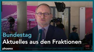 Aktuelles aus den Fraktionen des Bundestages