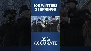 Punxsutawney Phil and his annual weather forecast