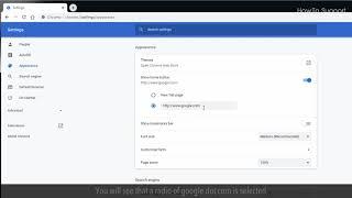 How to make Google my Homepage