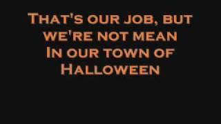 The Nightmare Before Christmas- This Is Halloween (lyrics)