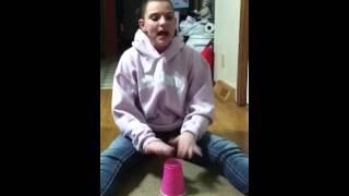 Cup song covered by Morgan Schaapveld