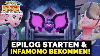 Wie du Infamomo bekommst und den Epilog von Pokémon Karmesin & Purpur starten kannst!