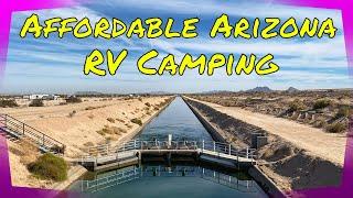 Arizona State Trust Land  Camping | Wellton Canal