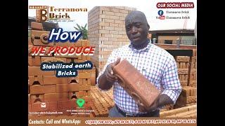 How We Produce Stabilized Earth Bricks