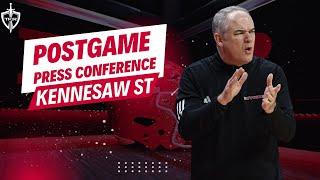 Steve Pikiell talks #KennesawState Postgame -- #Rutgers Scarlet Knights Football