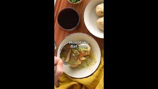 Miso Matzo Ball Soup