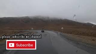 Driving In Sheikh Wasil, Balochistan On A Beautiful Rainy Day ,2019