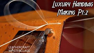 'The Turenne Luxury Handbag Pt2' (Preview)- Online Fine Leathercraft Courses