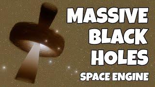 Biggest Black Holes in Space Engine