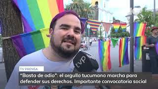 “Basta de odio”: el orgullo tucumano marcha para defender sus derechos