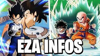 OFFIZIELL: LR Vegeta & Goku und LR Gohan & Krillin EZA Infos! DBZ Dokkan Battle