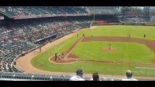 Watching a Braves Day Game at Truist Park from the Infinity Club | Braves Vs Nationals 6-3-21