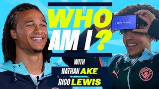 WHO LOVES THE SAUNA?  | Nathan Ake & Rico Lewis play Man City Who Am I