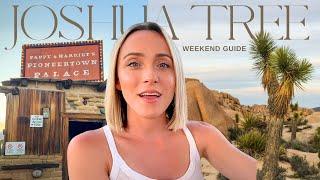 THE ULTIMATE JOSHUA TREE WEEKEND GUIDE (2025) Best Eats, Shopping, Coffee, Where to Stay & Explore!