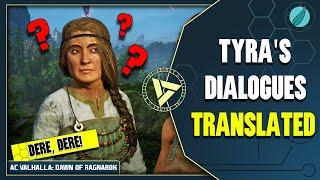 All Tyra's (Very Snarky) Dialogues TRANSLATED - Assassin's Creed Valhalla - Dawn of Ragnarok DLC