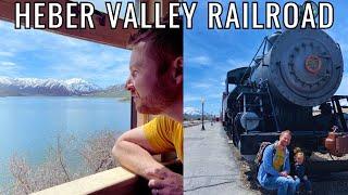 A Trip on Utah's Heber Valley Railroad! | Must-do Family Activity near Park City! | Heber City