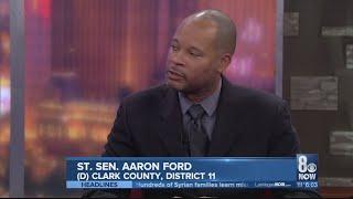 AG candidate state Sen. Aaron Ford discusses arrests in 1990s