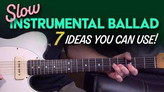 Old School, Instrumental Ballad - 7 ideas you can use when you improvise - Guitar Lesson - EP585