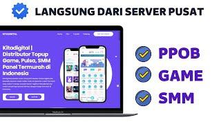 Cara Membuat Web PPOB, GAME & SMM Auto Oper Web Panel Pusat