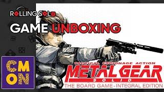 Metal Gear Solid: The Board Game | Game Unboxing