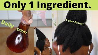 ONLY One Ingredient and Your Hair Will Grow Like Crazy/ It Works Magic On Your Natural Hair.