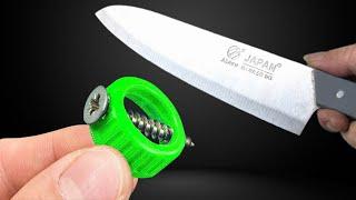 Expert's Secret Tip! A Simple Method to Make Your Knife Razor-Sharp in One Minute.