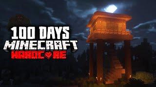 I Survived 100 Days in the SCARIEST Modpack in Minecraft Hardcore