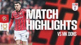 Highlights: Walsall 4-2 MK Dons