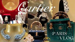 PARIS - CARTIER, GUCCI, VAN CLEEF & ARPELS 2025, 4K, Fashion Vlog