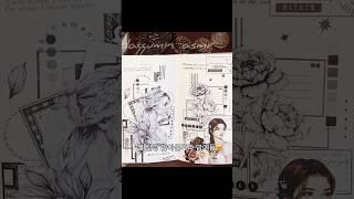 영상에없는 다꾸 16장 구경해요#1분다꾸 #shorts #journaling #papertherapy #빈티지다꾸 #asmr #tingle #scrapbooking #감성다꾸