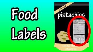 Food Labels - Nutrition Labels - How To Read Food Labels Nutrition Facts